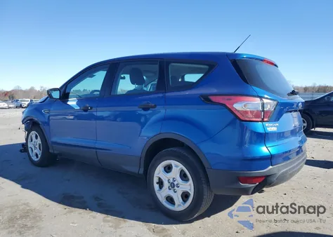 2018 Ford Escape S from USA, damaged, VIN 1FMCU0F79JUB80106